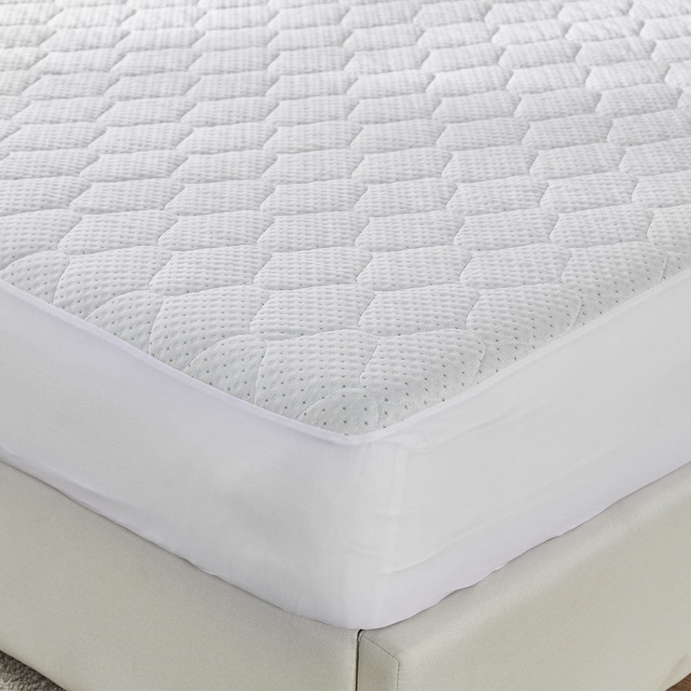 Dreamz Mattress Protector Topper Bamboo Pillowtop Waterproof Cover Double Fast shipping On sale