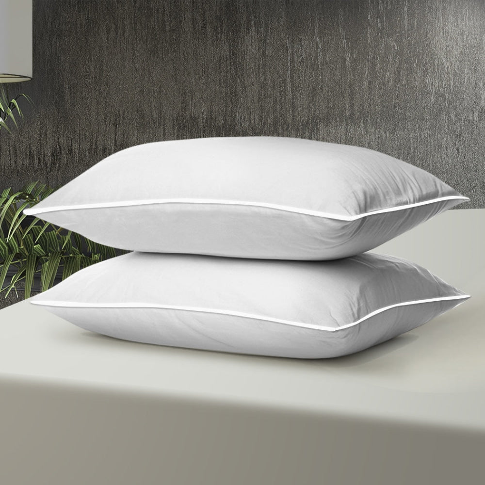 Dreamz Pillows Inserts Cushion Soft Body Support Contour Luxury Goose Feather Pillow Fast shipping On sale