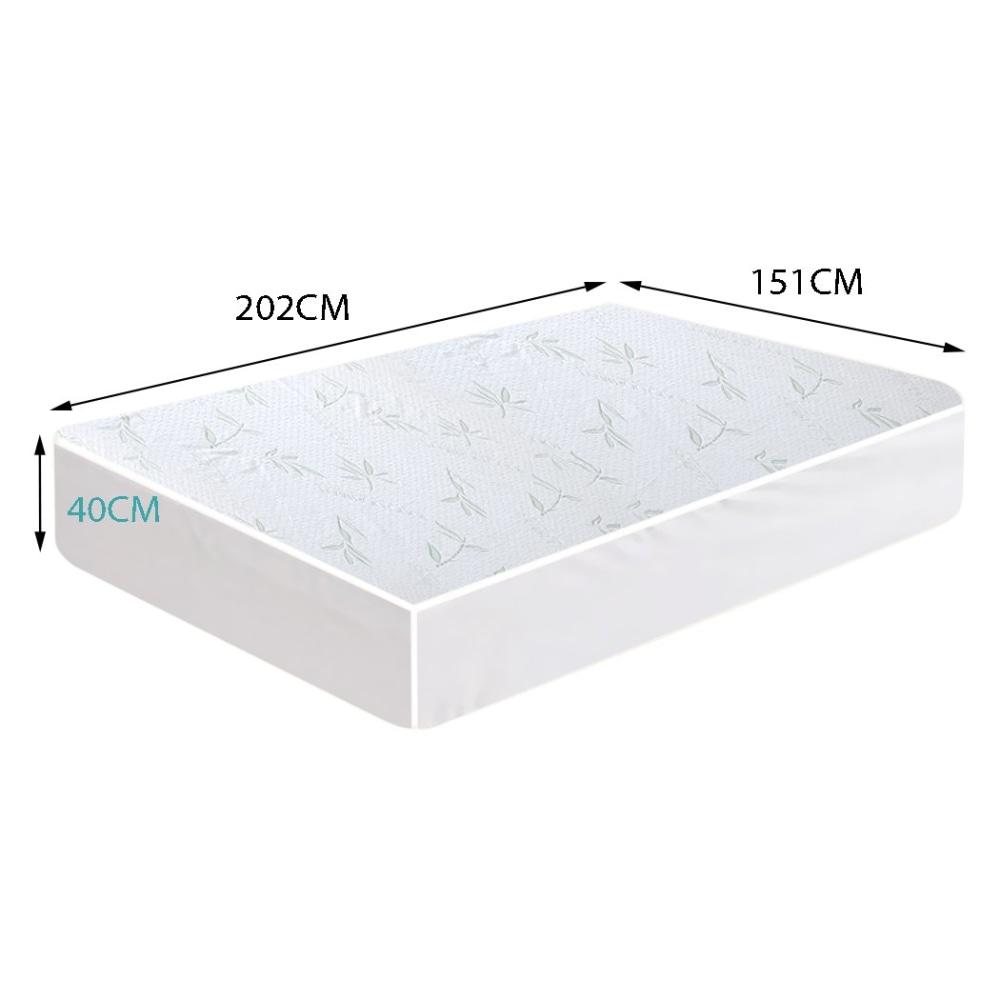 DreamZ Queen Fully Fitted Waterproof Breathable Bamboo Mattress Protector Fast shipping On sale