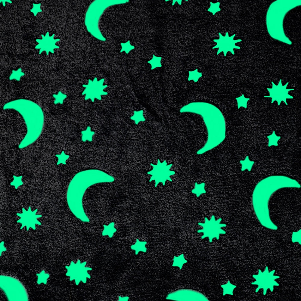 DreamZ Throw Blanket Soft Warm Large Sofa Flannel Glow in the Dark Medium Fast shipping On sale