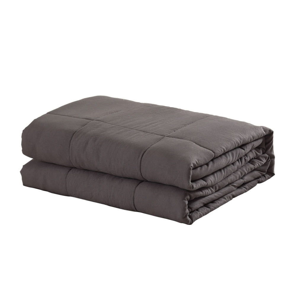 DreamZ Weighted Blanket Heavy Gravity Deep Relax 2.3KG Adult Kids Grey Fast shipping On sale