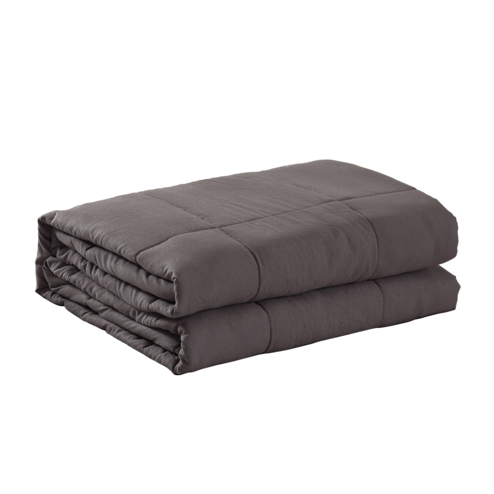 DreamZ Weighted Blanket Heavy Gravity Deep Relax 5KG Adult Double Grey Fast shipping On sale