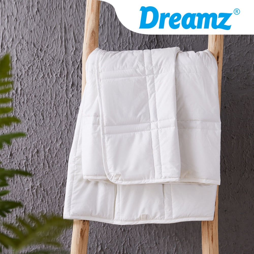 DreamZ Weighted Blanket Summer Cotton Heavy Gravity Adults Deep Relax Relief 9KG Fast shipping On sale