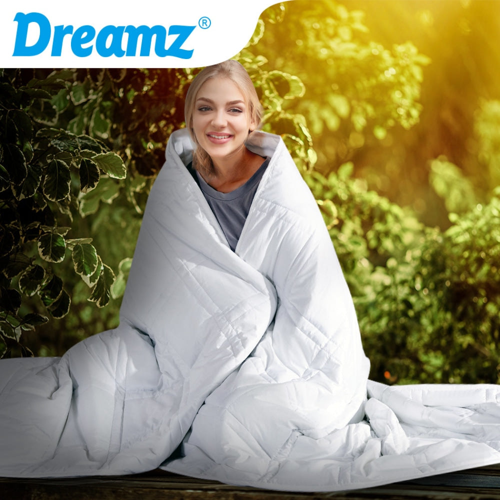 DreamZ Weighted Blanket Summer Cotton Heavy Gravity Kids Deep Relax Relief 2.3KG Fast shipping On sale