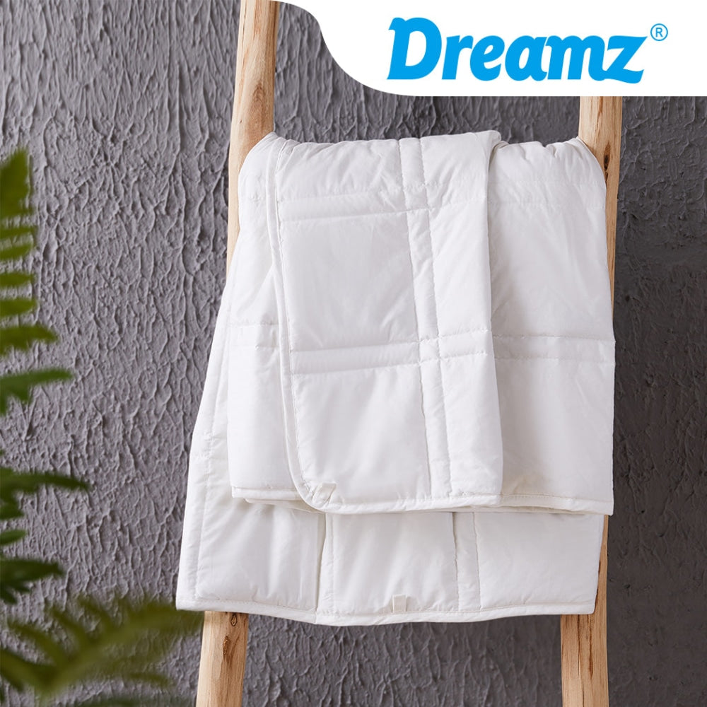 DreamZ Weighted Blanket Summer Cotton Heavy Gravity Kids Deep Relax Relief 2.3KG Fast shipping On sale