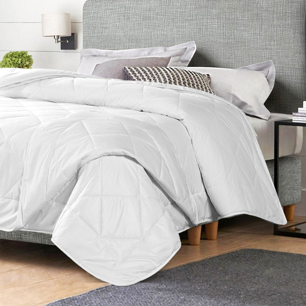 DreamZ Wool Quilt 100% Aus Merino Duvet Doona Summer All Season King 350GSM Fast shipping On sale