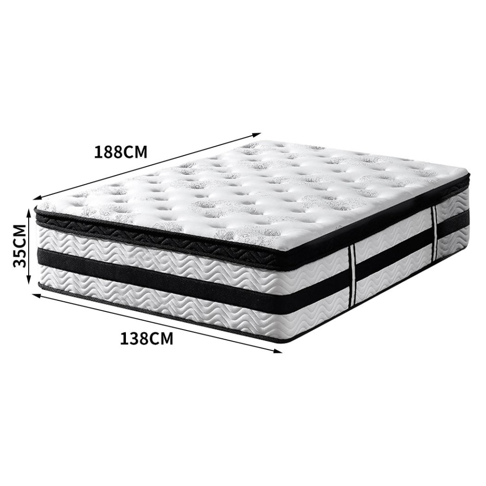 DreamZ35CM Thickness Euro Top Egg Crate Foam Mattress in Double Size Fast shipping On sale