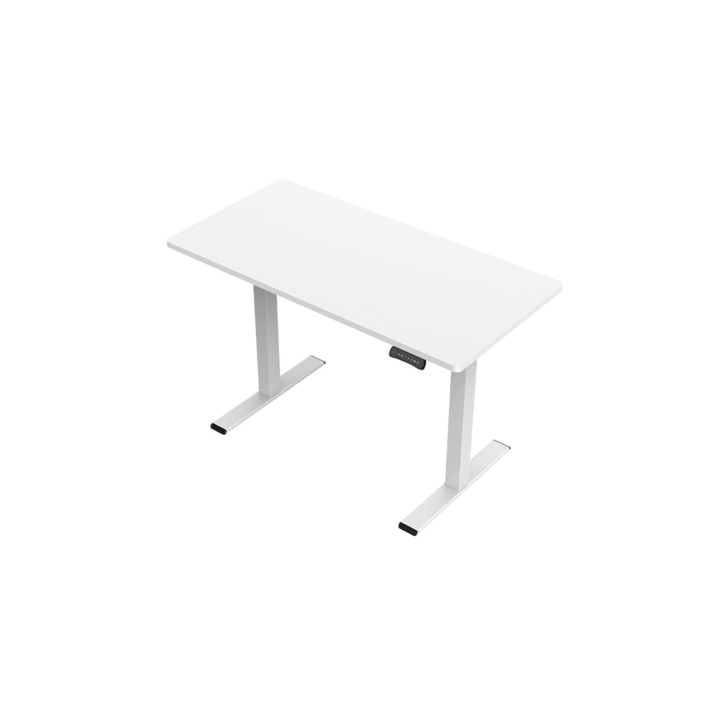 Dual Motor 2 Section Leg Standing Computer Work Task Study Office Desk - White Fast shipping On sale