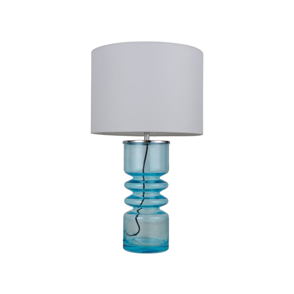 Duchy Modern Elegant Table Lamp Desk Light - Aqua & White Fast shipping On sale