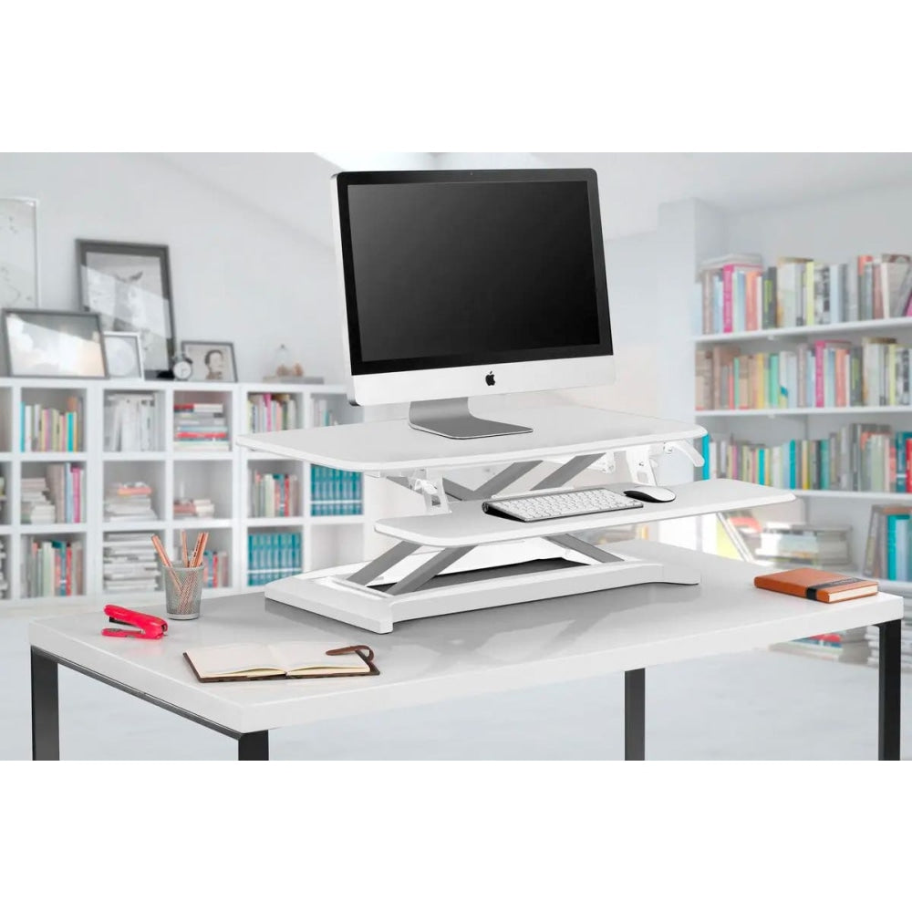 Momentous Living - DuoPro Height Adjustable Sit Stand Computer Work ...