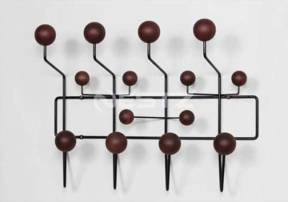 Eames Replica Hang It All Rack - Walnut Coat Fast shipping On sale