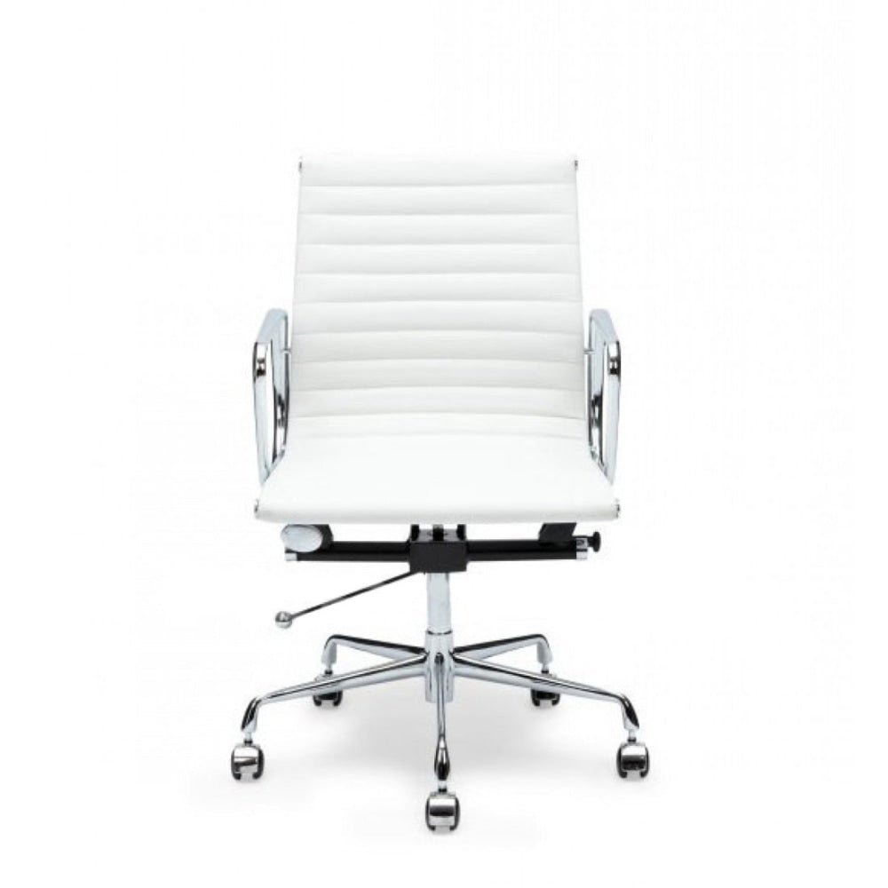 Eames Replica Management Office Chair - Low Back - White Fast shipping On sale