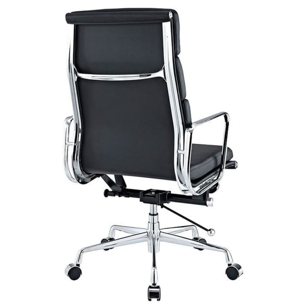 Eames Replica Soft Pad Management Office Chair - High Back - Black Fast shipping On sale