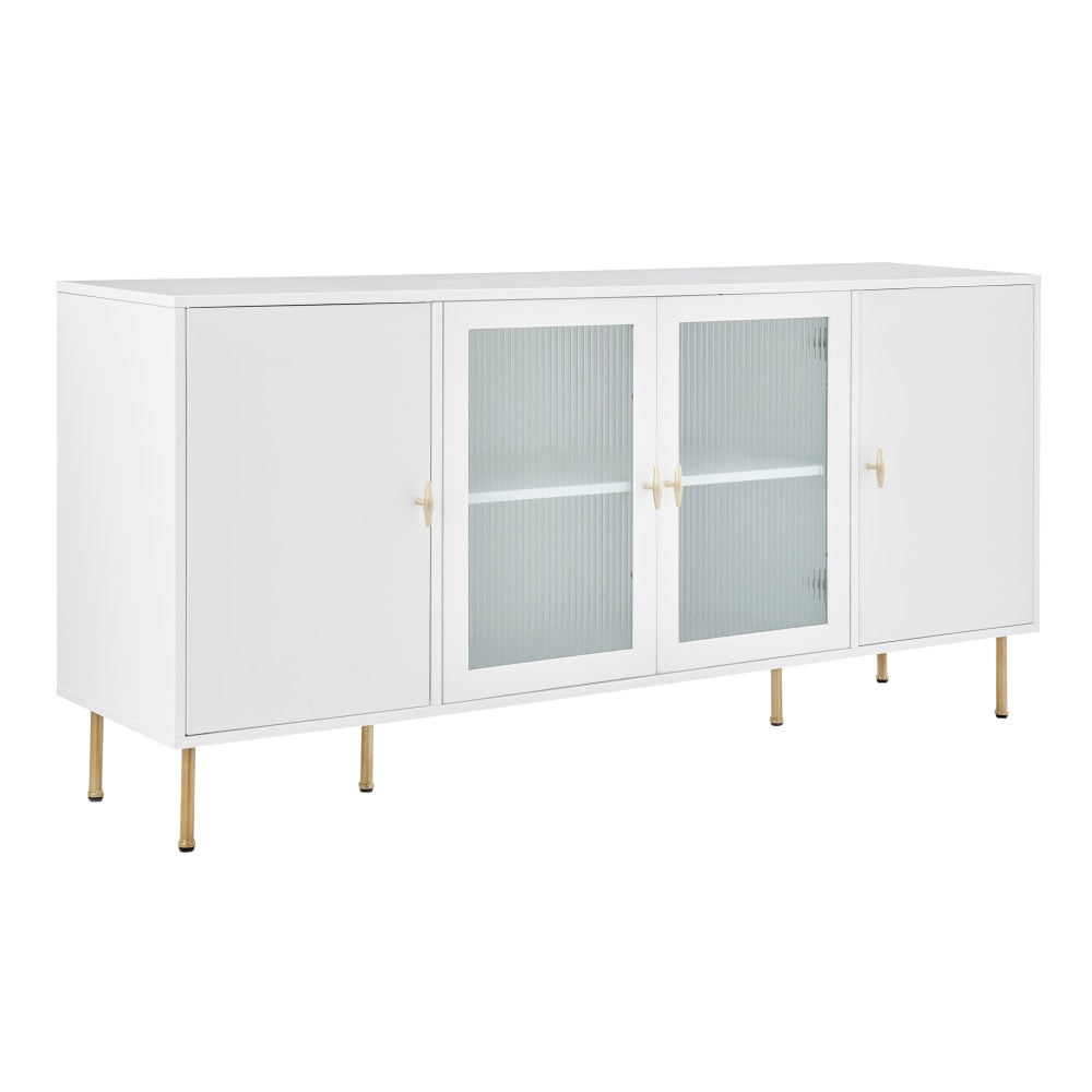 Edward Buffet Unit Sideboard Storage Cabinet - White & Fast shipping On sale