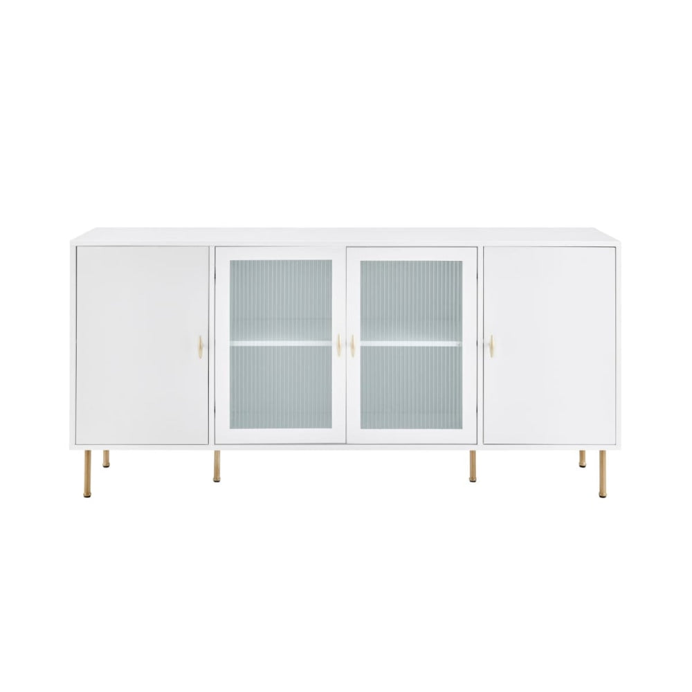 Edward Buffet Unit Sideboard Storage Cabinet - White & Fast shipping On sale