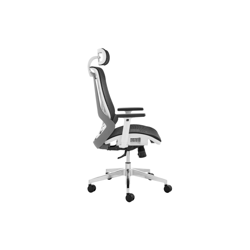 Elliot Office Computer Work Task Chair - White Frame Black Fast shipping On sale