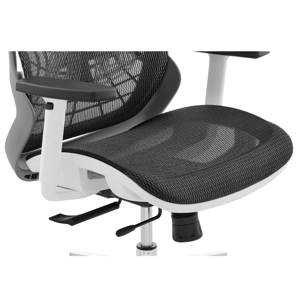 Elliot Office Computer Work Task Chair - White Frame Black Fast shipping On sale