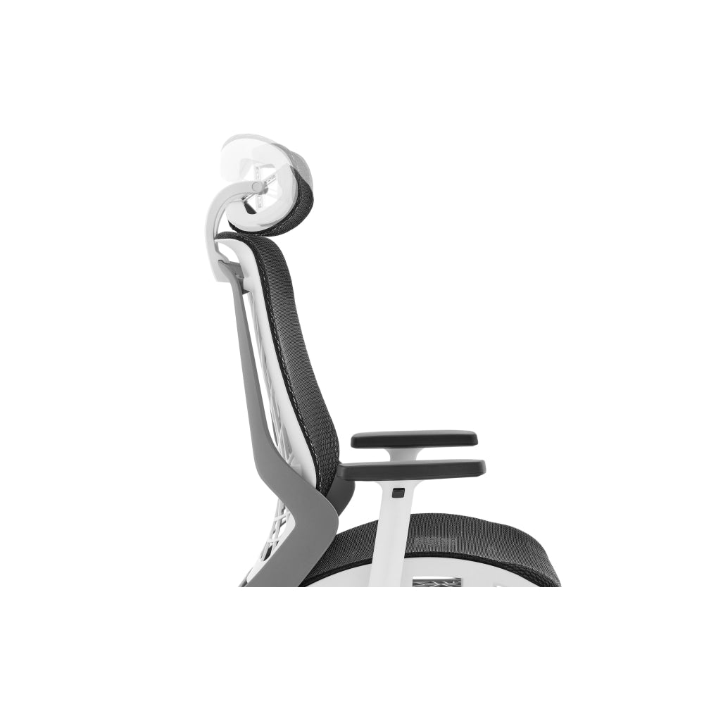 Elliot Office Computer Work Task Chair - White Frame Black Fast shipping On sale