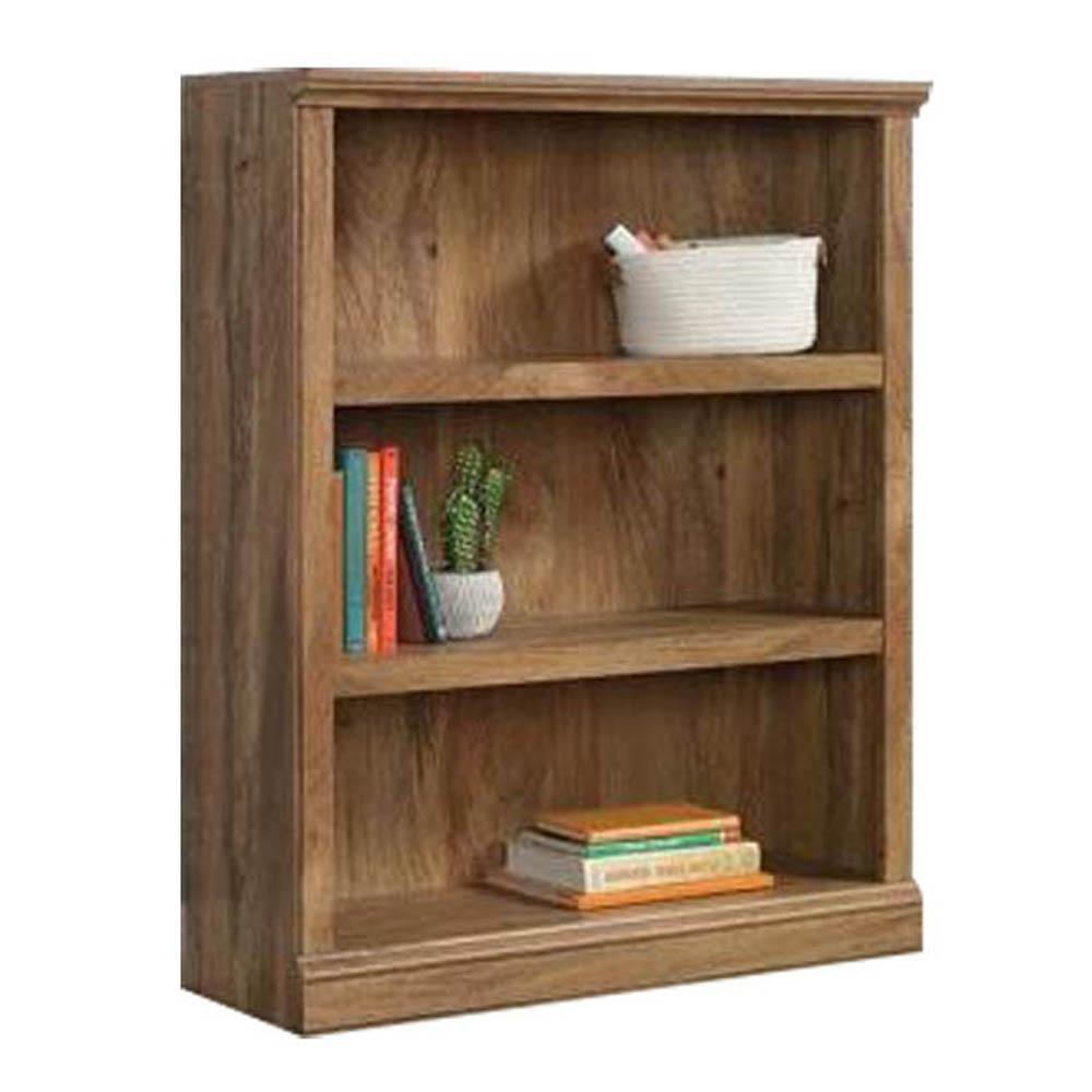Emalie 3-Shelf Display Bookcase - Sindoori Mango Fast shipping On sale
