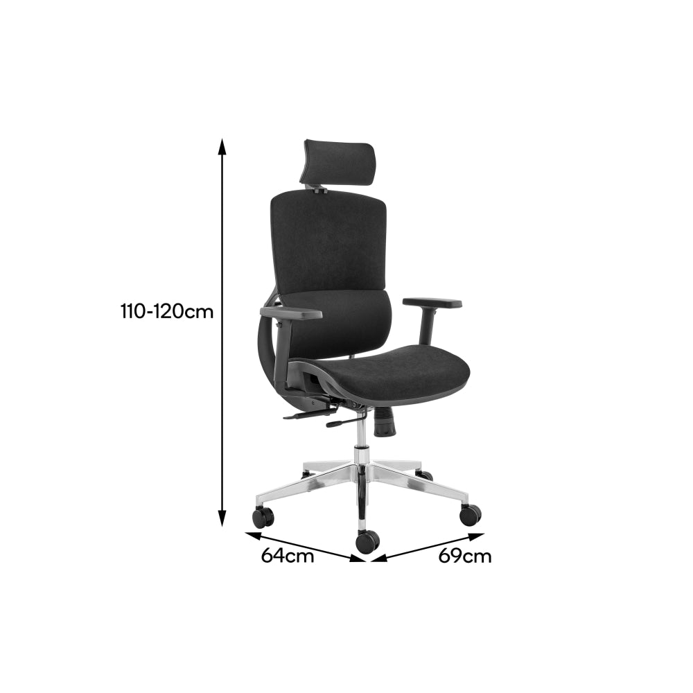 Emerson Office Computer Work Task Chair - Black Frame/ Fast shipping On sale