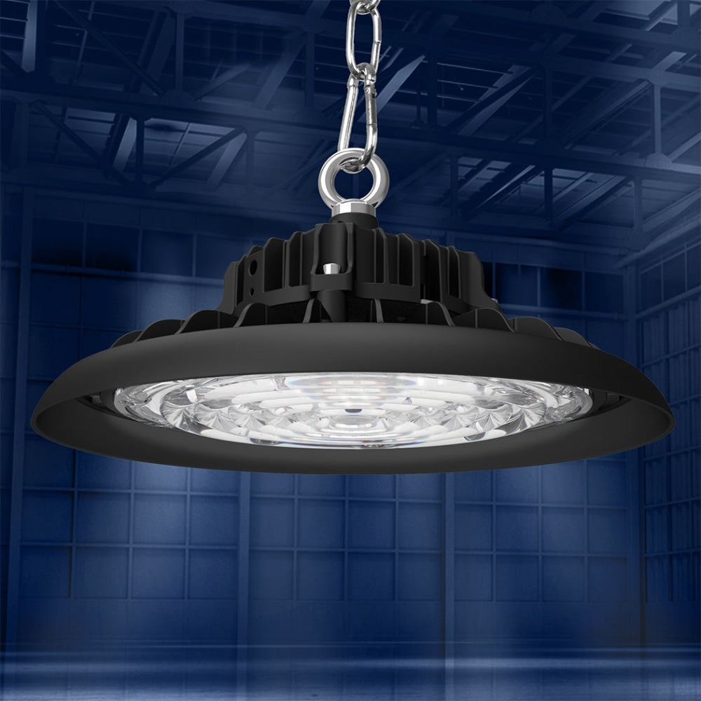 EMITTO 100W UFO High Bay LED Lights Shed Lamp Pendant Fast shipping On sale