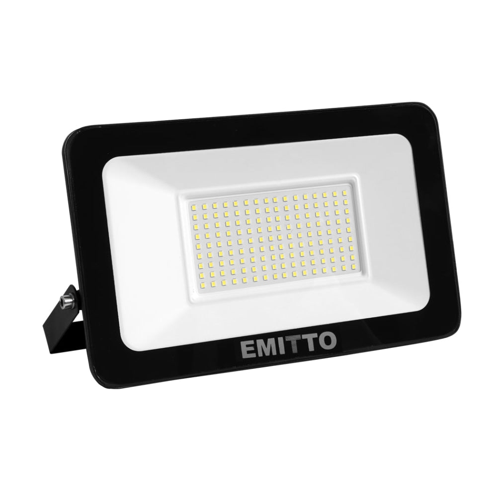 Emitto LED Flood Light 100W Outdoor Floodlights Lamp 220V-240V IP65 Cool White Ceiling Fast shipping On sale