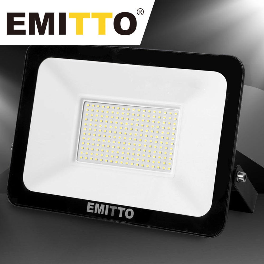 Emitto LED Flood Light 150W Outdoor Floodlights Lamp 220V-240V IP65 Cool White Ceiling Fast shipping On sale
