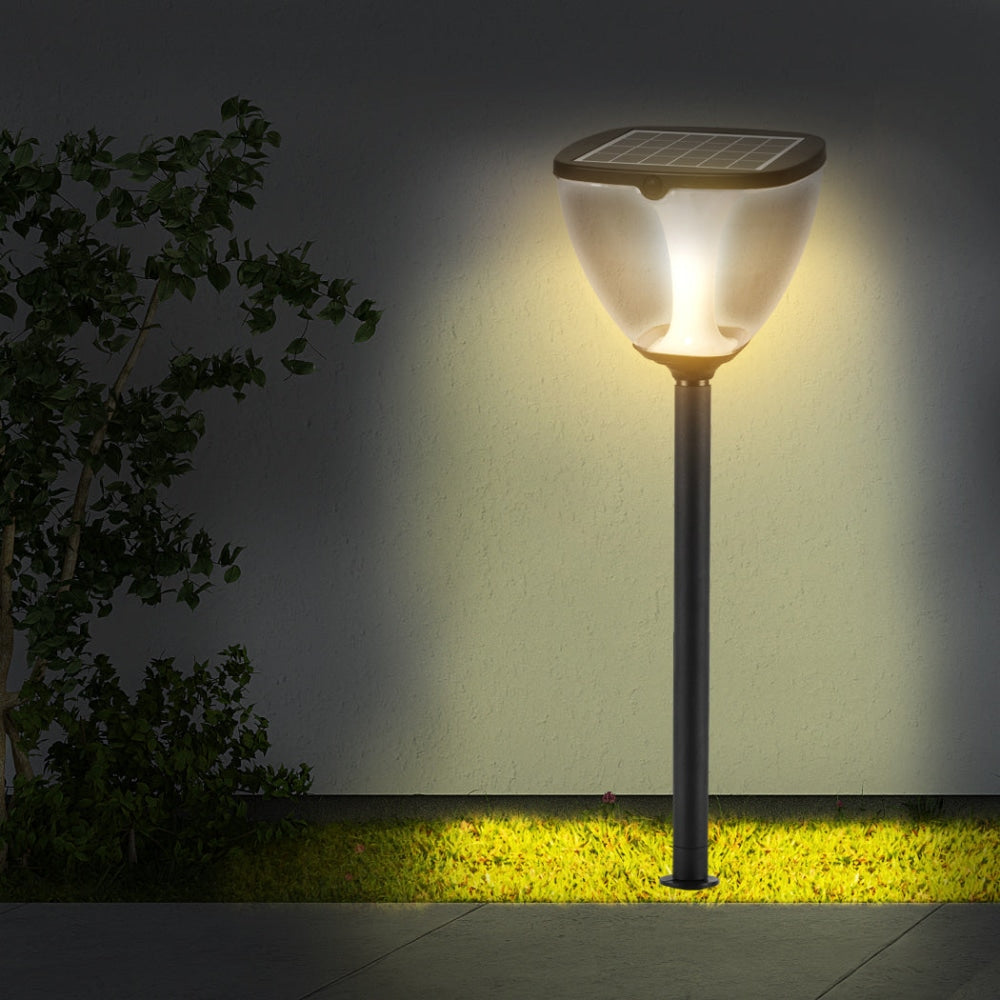 EMITTO Solar Powered LED Garden Light Pathway Landscape Lawn Lamp Patio 100cm Outdoor Decor Fast shipping On sale