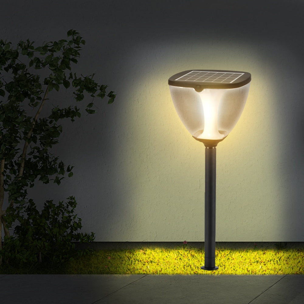 EMITTO Solar Powered LED Garden Light Pathway Landscape Lawn Lamp Patio 80cm Outdoor Decor Fast shipping On sale