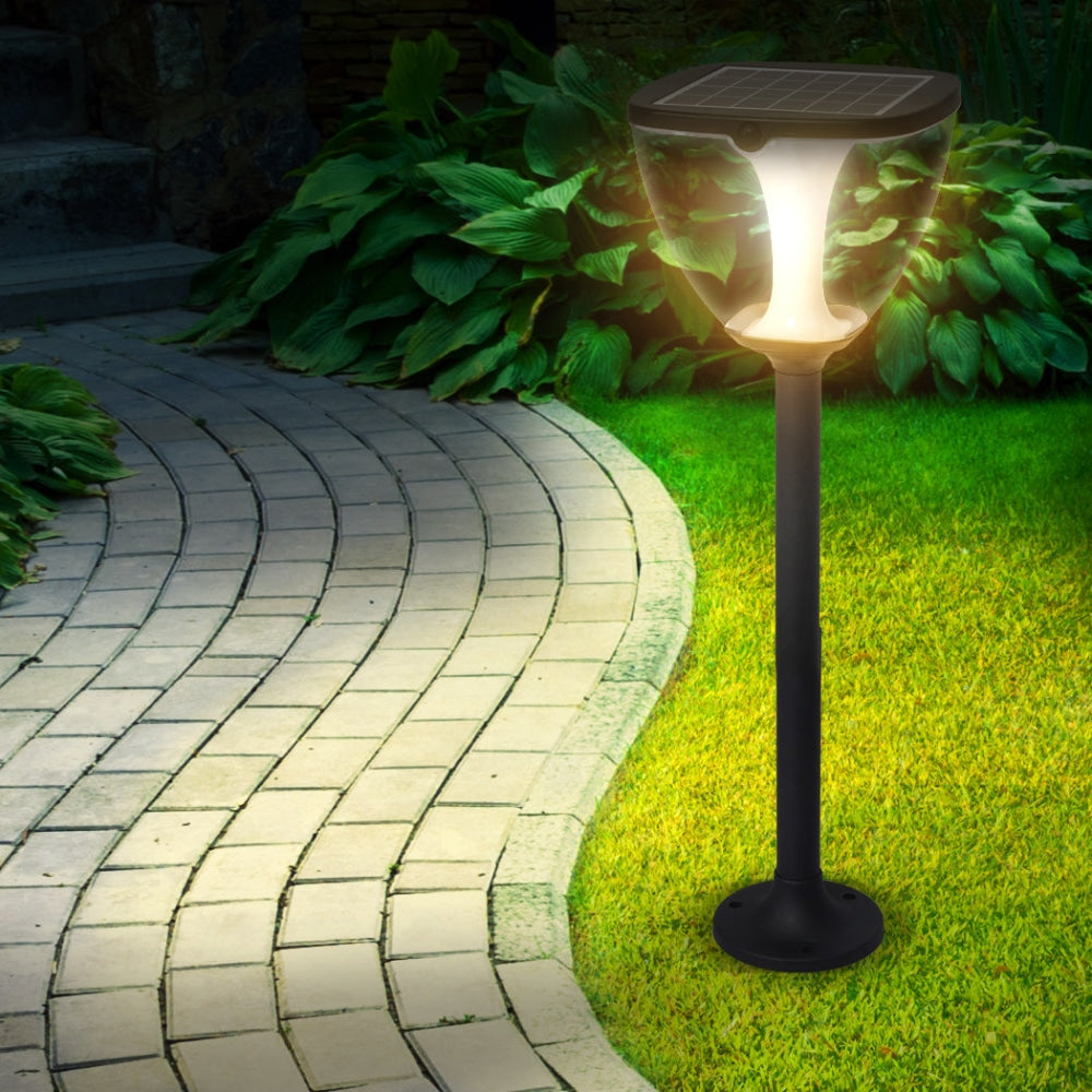 EMITTO Solar Powered LED Ground Garden Lights Path Yard Park Lawn Outdoor 80cm Decor Fast shipping On sale