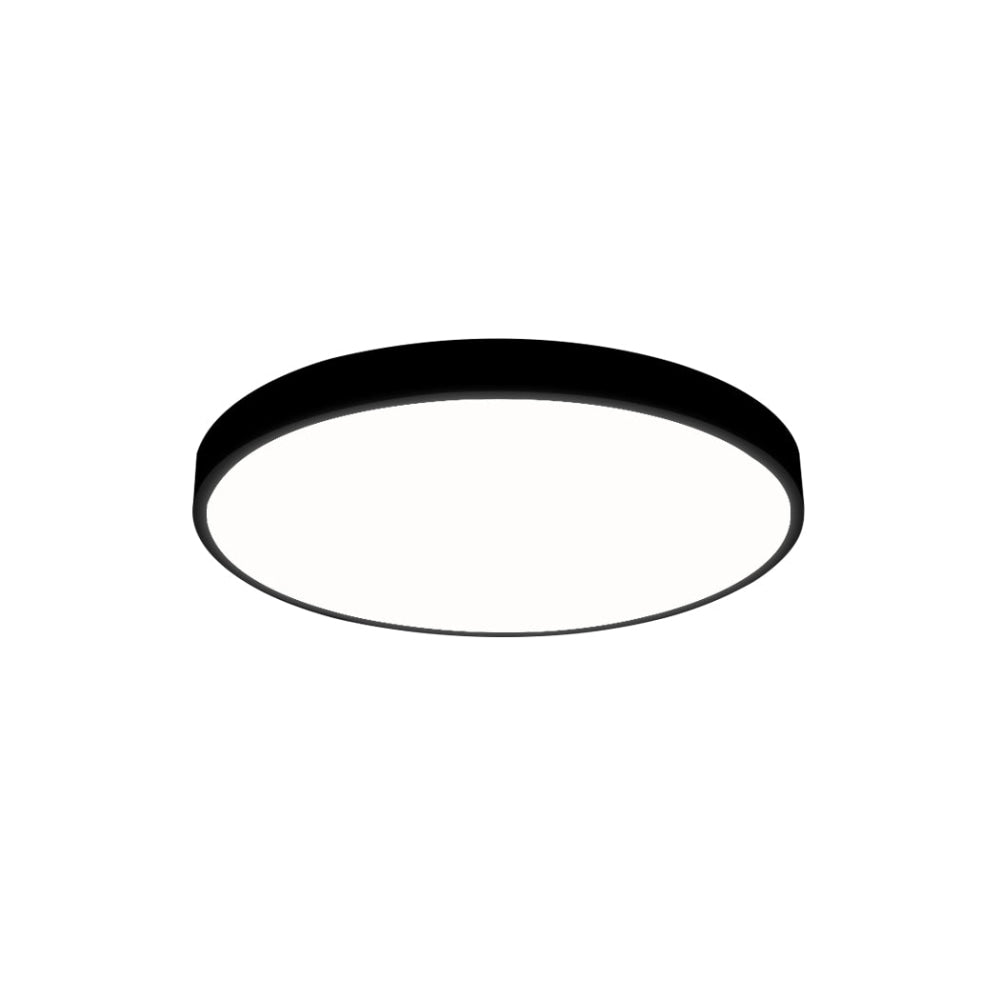 EMITTO Ultra-Thin 5CM LED Ceiling Down Light Surface Mount Living Room Black 18W Fast shipping On sale