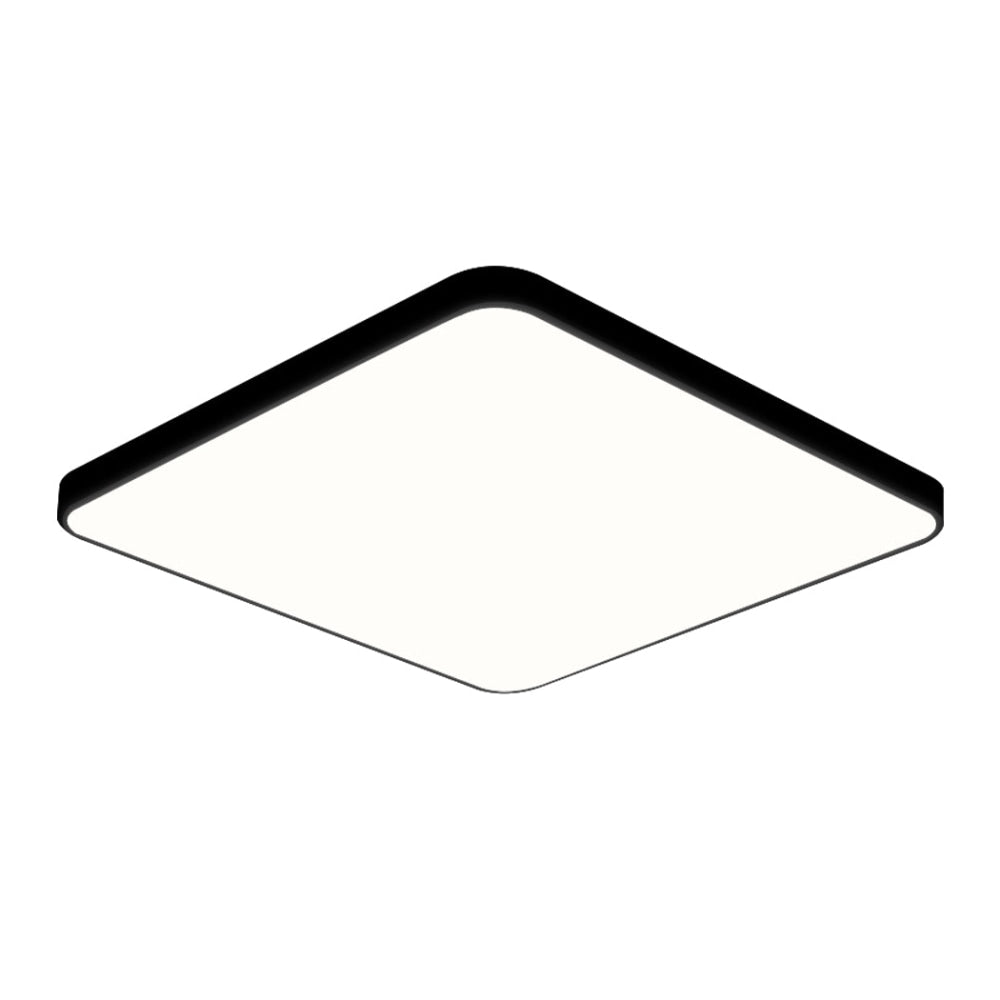 EMITTO Ultra-Thin 5CM LED Ceiling Down Light Surface Mount Living Room Black 27W Fast shipping On sale