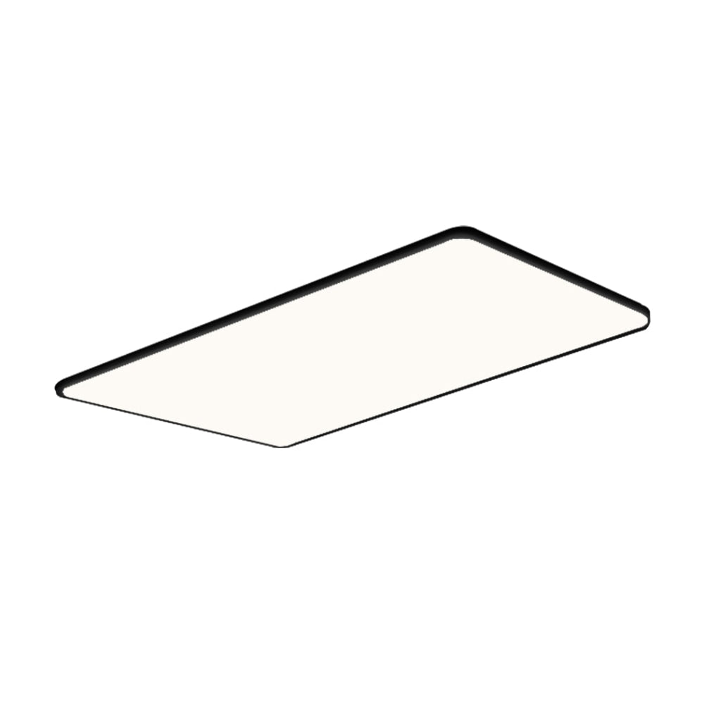 EMITTO Ultra-Thin 5CM LED Ceiling Down Light Surface Mount Living Room Black 45W Fast shipping On sale