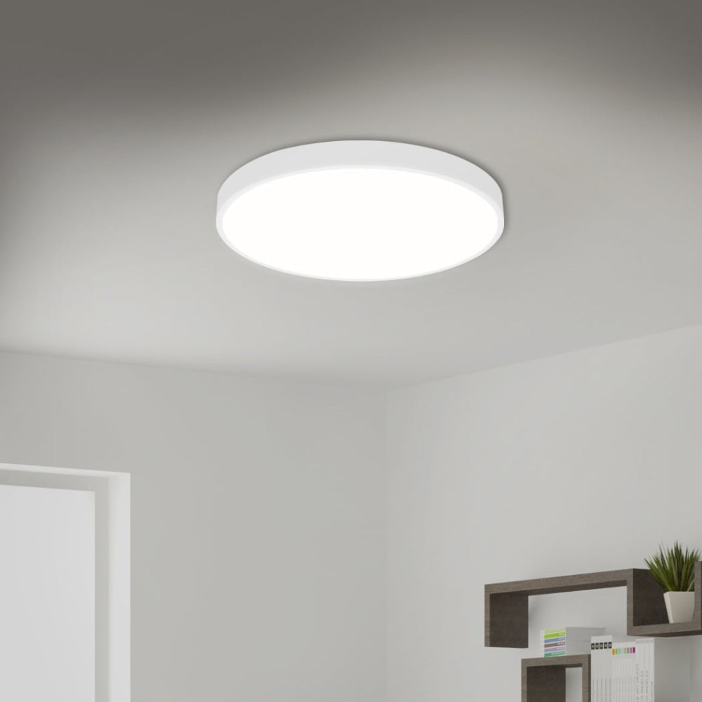 EMITTO Ultra-Thin 5CM LED Ceiling Down Light Surface Mount Living Room White 54W Fast shipping On sale
