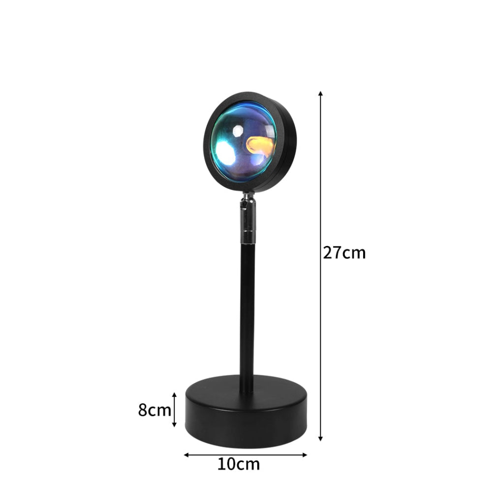 EMITTO USB Sunset Projection Lamp LED Modern Romantic Night Light Decor Sunsetrd Fast shipping On sale