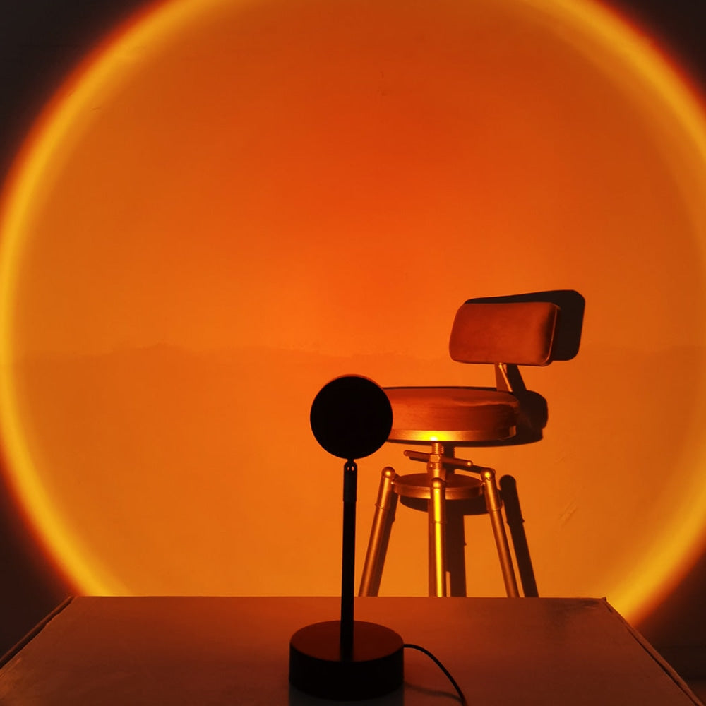 EMITTO USB Sunset Projection Lamp LED Modern Romantic Night Light Decor Sunsetrd Fast shipping On sale