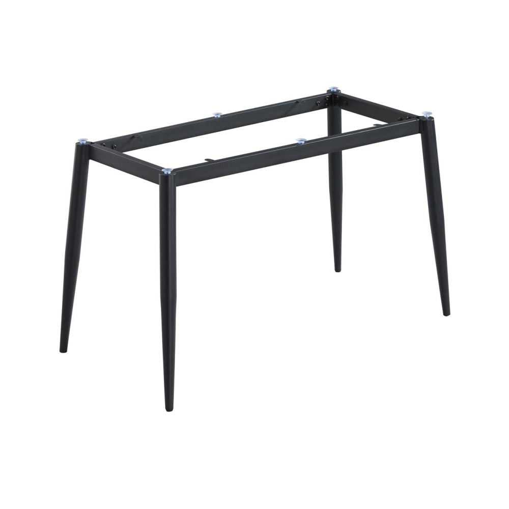 Eniko Rectangular Sintered Stone Dining Table 130cm - Black Fast shipping On sale