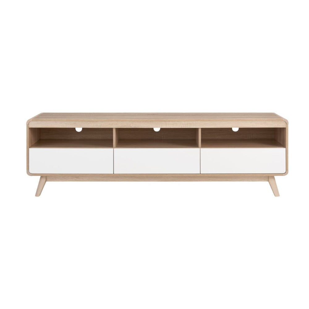 Entertainment Unit TV Stand - White Fast shipping On sale