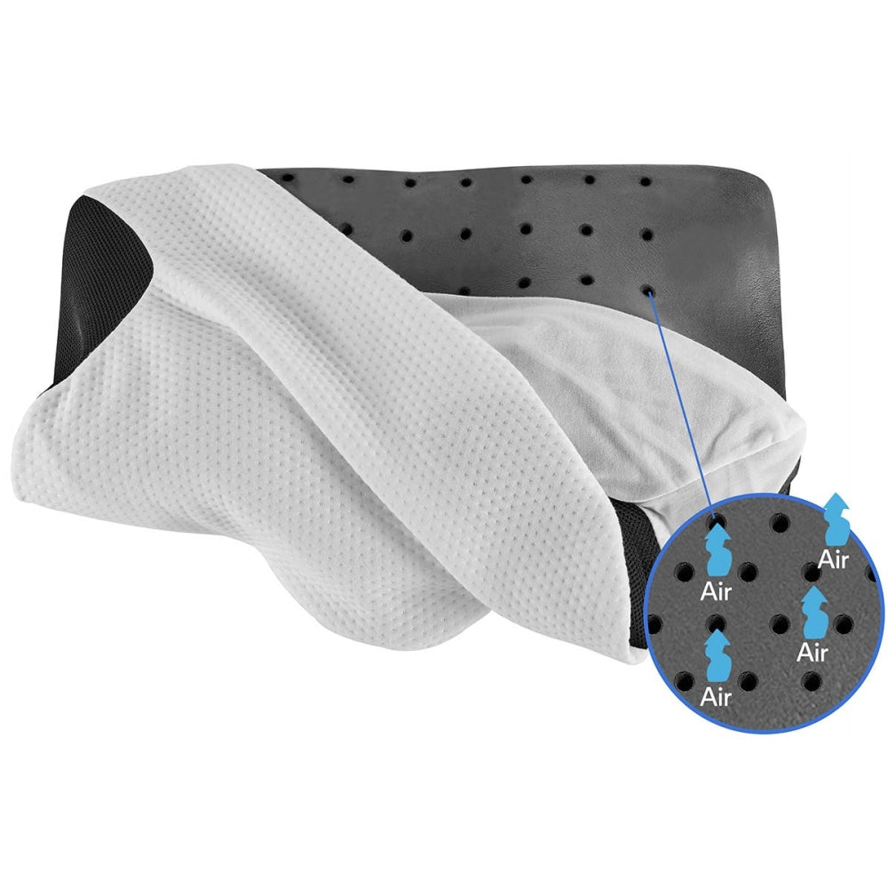 Ergonomic Cervical Neck Pillow for Snore Relief Fast shipping On sale