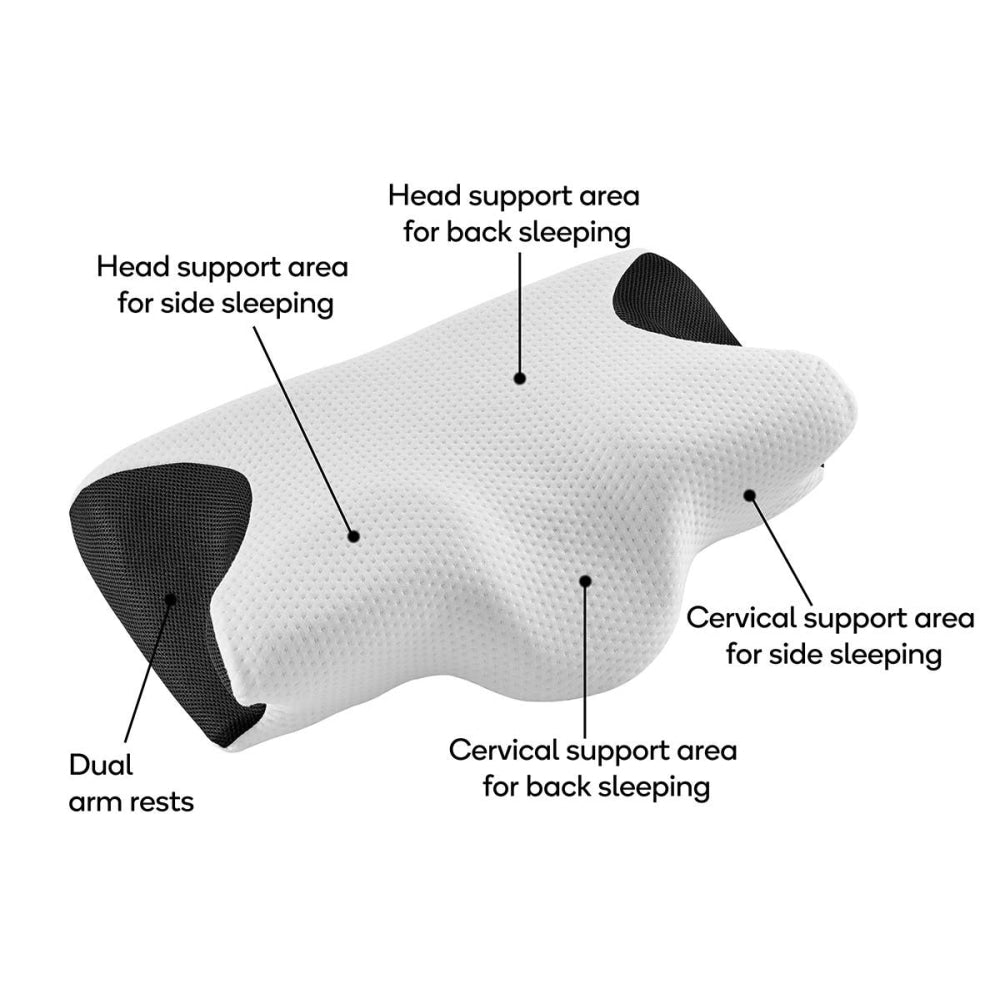 Ergonomic Cervical Neck Pillow for Snore Relief Fast shipping On sale