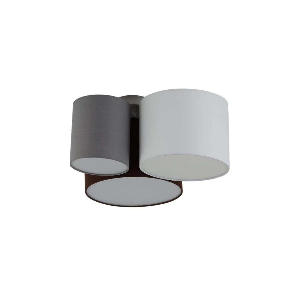 Esmarie 3 Lights Modern Elegant Pendant Lamp Ceiling Light - White / Grey / Brown Fast shipping On sale