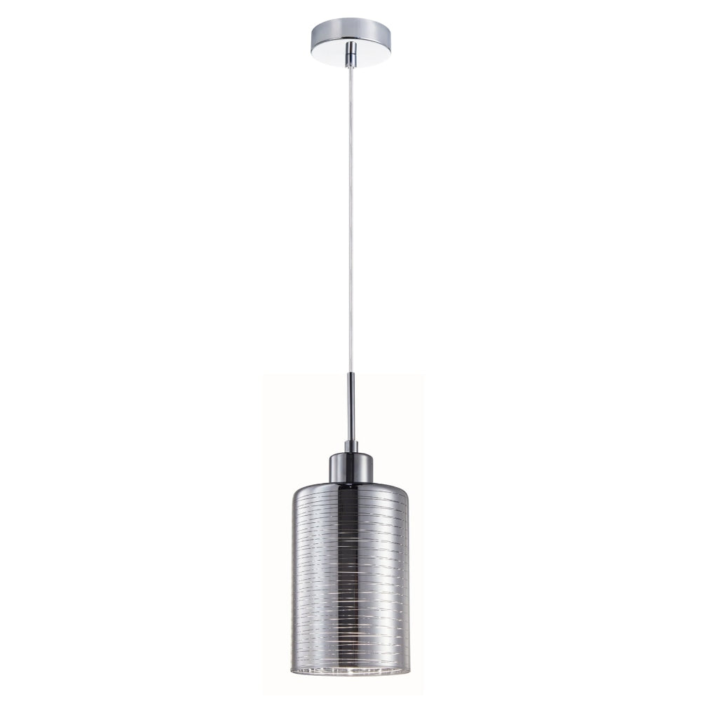 ESPEJO Pendant Lamp Light Interior ES 72W Chrome Glass Oblong OD120mm x H180mm Fast shipping On sale