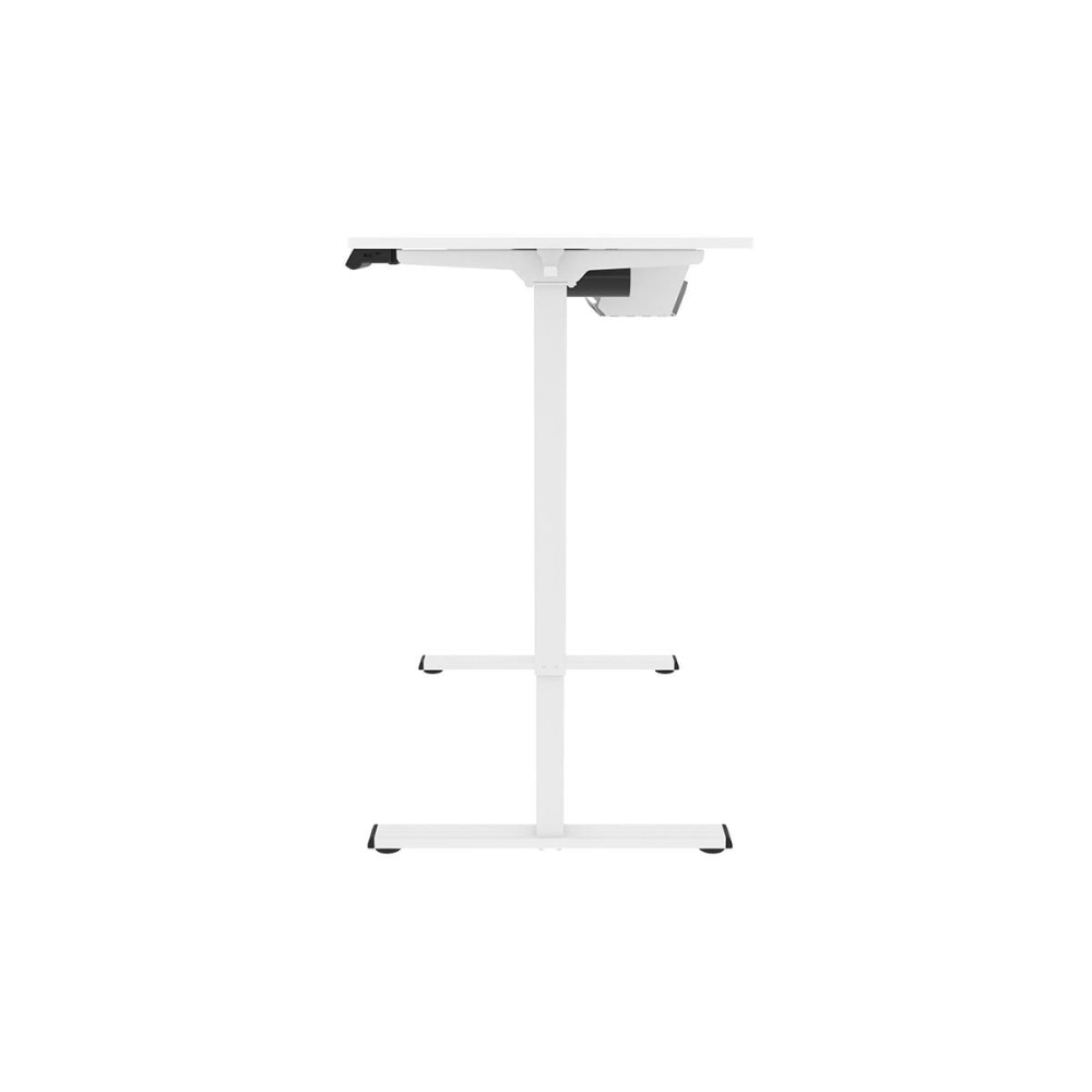 ET150 Series Standing Computer Work Task Study Office Desk W/ USB Port - White/White White Fast shipping On sale