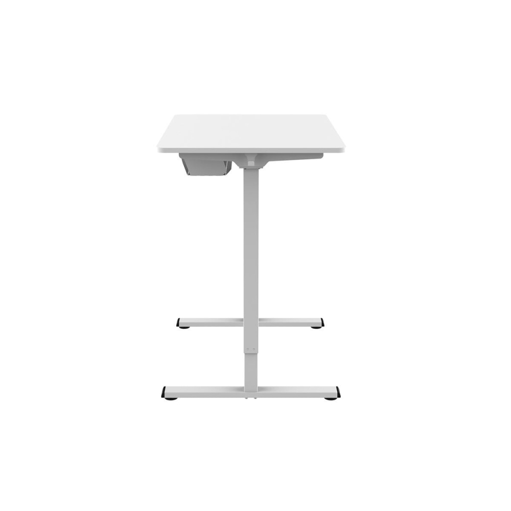 ET150 Series Standing Computer Work Task Study Office Desk W/ USB Port - White/White White Fast shipping On sale