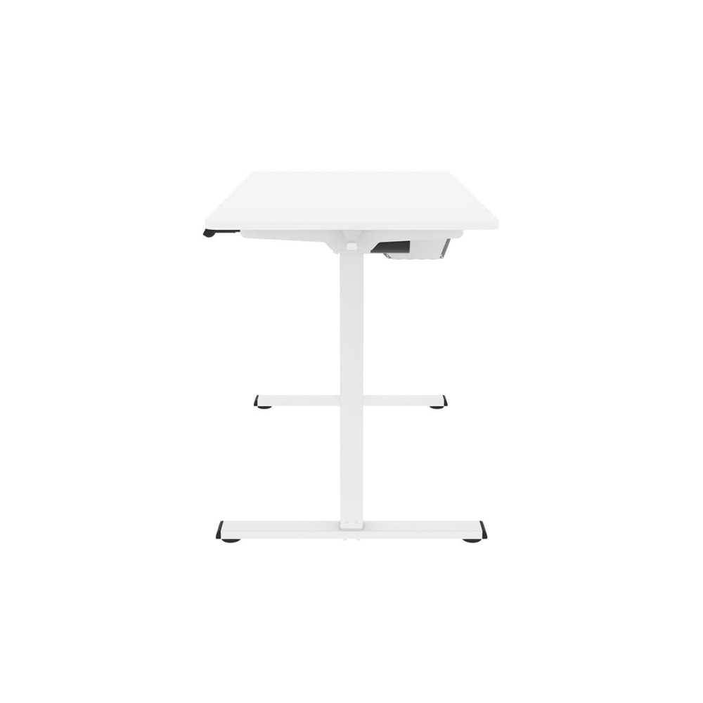 ET150 Series Standing Computer Work Task Study Office Desk W/ USB Port - White/White White Fast shipping On sale