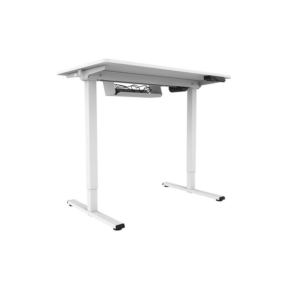 ET150 Series Standing Computer Work Task Study Office Desk W/ USB Port - White/White White Fast shipping On sale