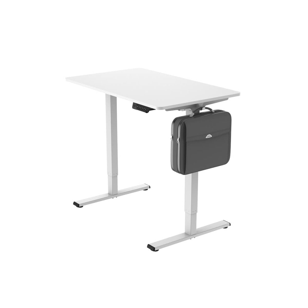 ET150 Series Standing Computer Work Task Study Office Desk W/ USB Port - White/White White Fast shipping On sale