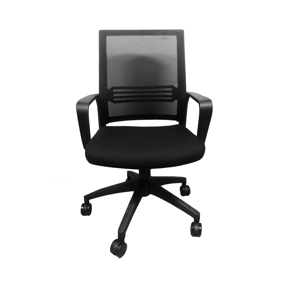 Exton Executive Computer Work Office Chair W/ Mesh Back - Black Fast shipping On sale