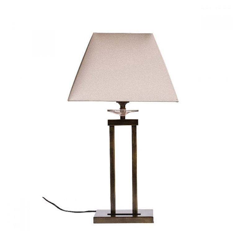 Finnich Classic Table Lamp Fabric Shade - Antique Brass Fast shipping On sale