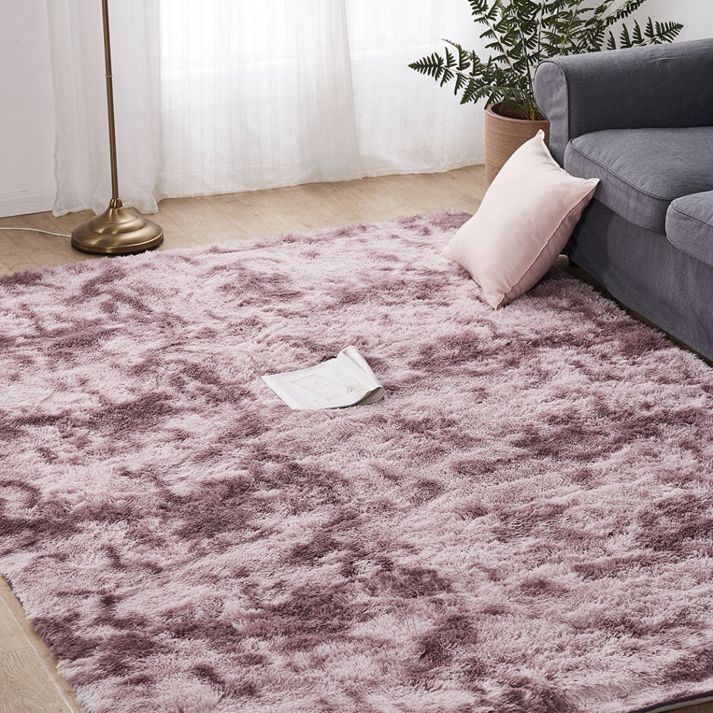 Floor Rug Shaggy Rugs Soft Large Carpet Area Tie-dyed Noon TO Dust 120x160cm Fast shipping On sale